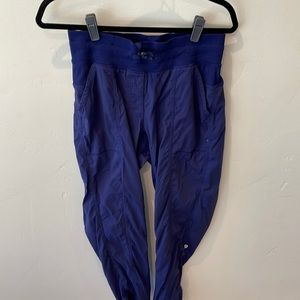 Lululemon blue drawstring jogger